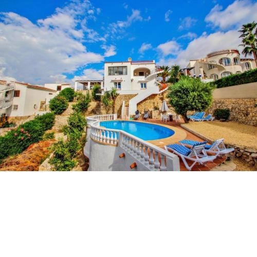 Blanca - vacation villa with panoramic sea views and private pool in Benissa