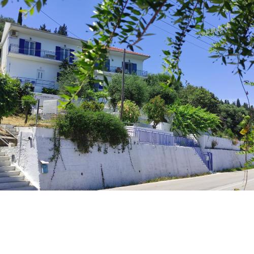 Blue and White Apartments