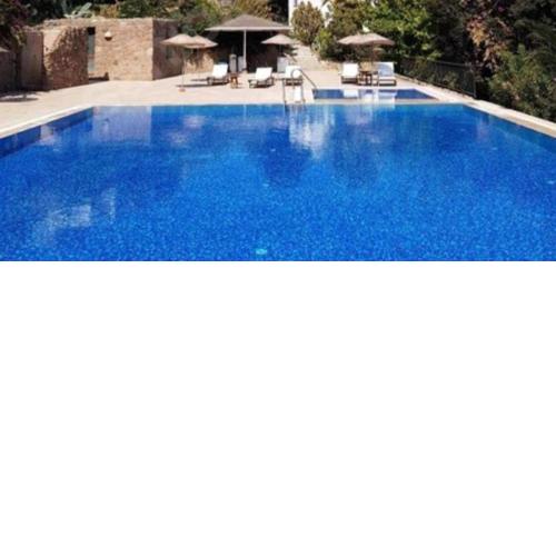 Bodrum house with sea and mountain view