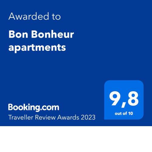 Bon Bonheur apartments