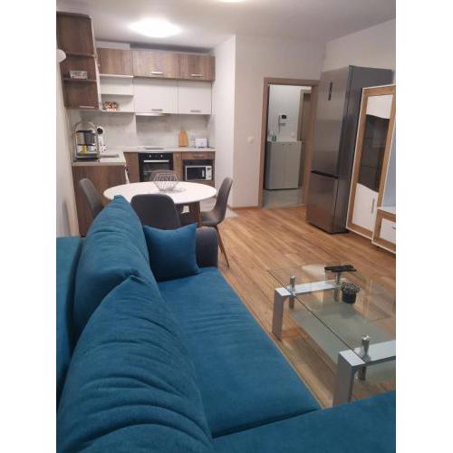 Brand new apartment with free parking near city center