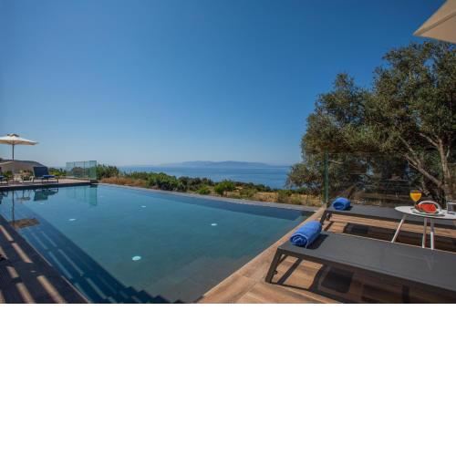 Brand new Villa Lefka with private pool at Platies