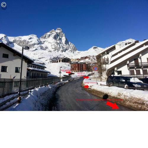 Breuil Cervinia Funicular House with Private Garage