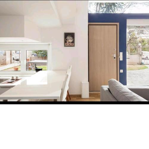 BRIGHT MEZZANINE FLAT WITH GARDEN