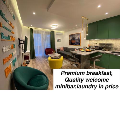 BudapestStyle Superior Luxury Apartman FREE PRIVATE PARKING-Breakfast