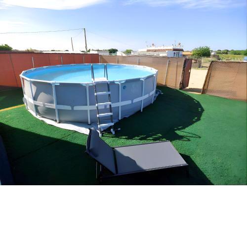 Bungalow con piscina privada AC y barbacoa I