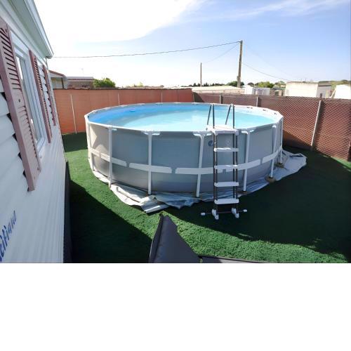 Bungalow con piscina privada, AC y barbacoa II