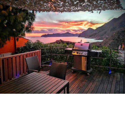 Bungalow La BALIZA Camping naturiste El Portus Cartagena Murcia
