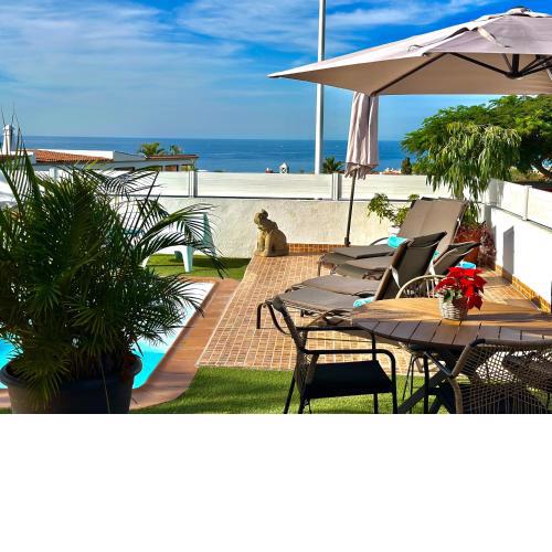 Bungalow type apartment with private pool