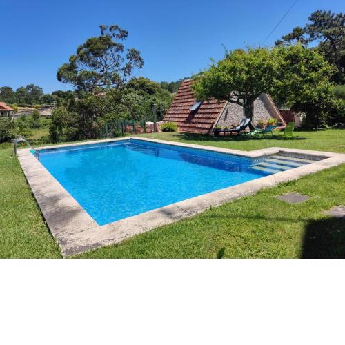 Cabaña con piscina