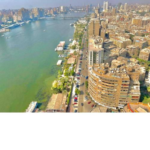 Cairo Nile Moon