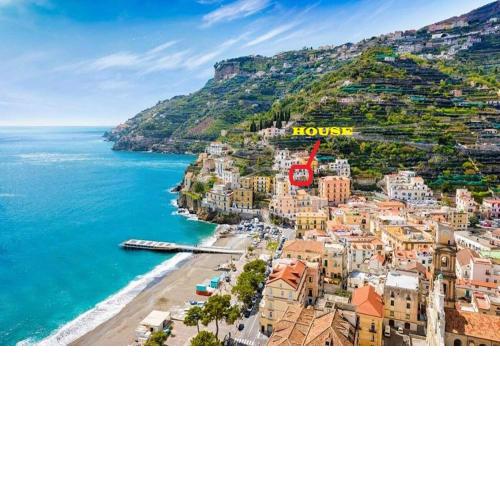 Casa Agapita -- Amalfi Coast Cozy House with Town View -- Walk to the Beach