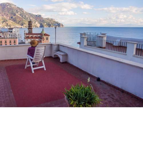 Casa Almagio - Atrani Amalfi coast - terrace & seaview