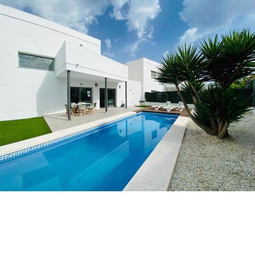 Casa Coco Stylisches Beachhouse mit Pool & Sundeck Els Poblets Denia