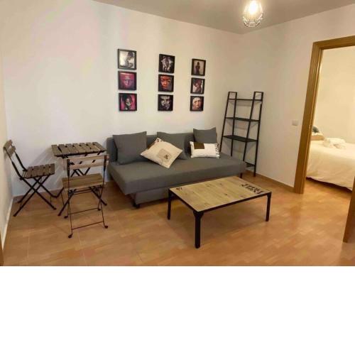 Casa con terraza decorada con amor en Madrid