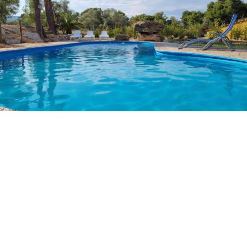 Casa con vistas, piscina y animales de granja, LA CASETA