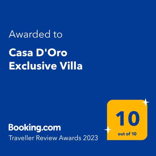 Casa D'Oro Exclusive Villa