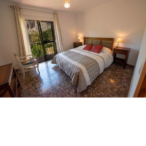 Casa El Chorro con magníficas vistas