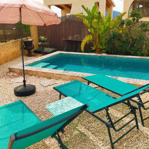 Casa fleur Altea con Piscina privada y Jardin