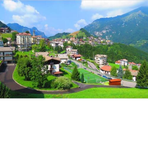 Casa indipendente mezzo montagna con barbecue