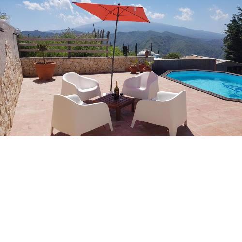 Casa Motta Camastra Sicilië, prive zwembad en free wifi