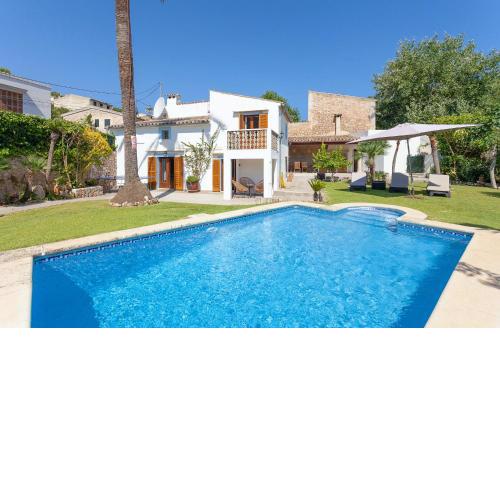 Casa Pont Roma, garden and pool in Pollensa