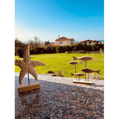 Casa Robustiana con jardín y vistas al mar