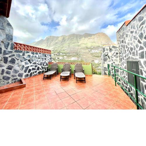 Casa Rural 3 con barbacoa y Wifi gratis, cerca de Playa Hermigua