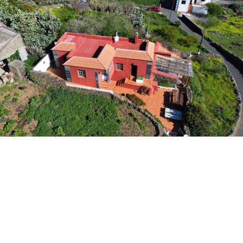 Casa rural con chimenea y vistas mar, El Teide y a la Gomera