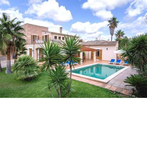 Casa rural, finca rústica con piscina Cas Padrins de Campos, Mallorca