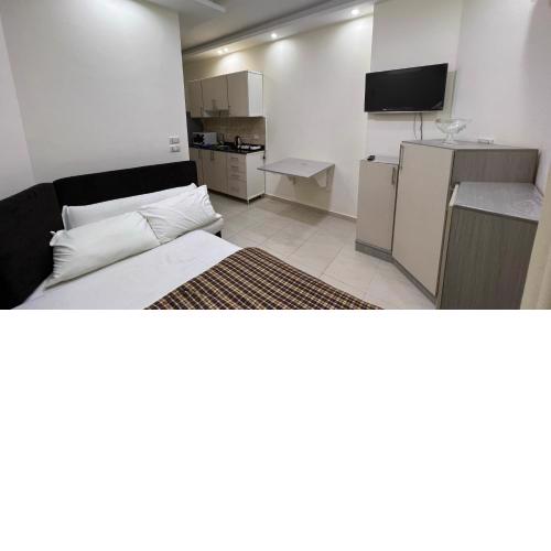 Casablanca beach resort, first line with private beach and swimming pools,