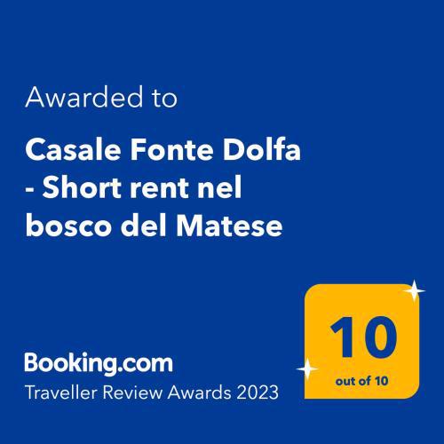 Casale Fonte Dolfa - Short rent nel bosco del Matese