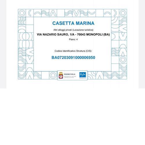 CASETTA MARINA