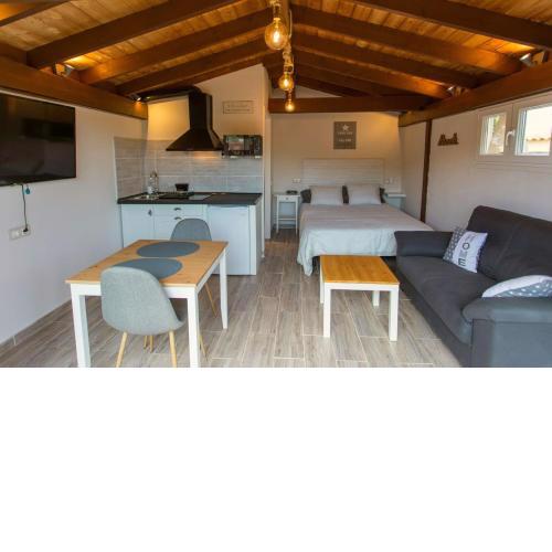 Casita-Estudio con Jardín en la playa