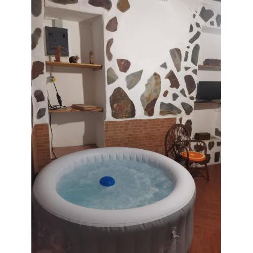 Casita Rural con Jacuzzi climatizado.