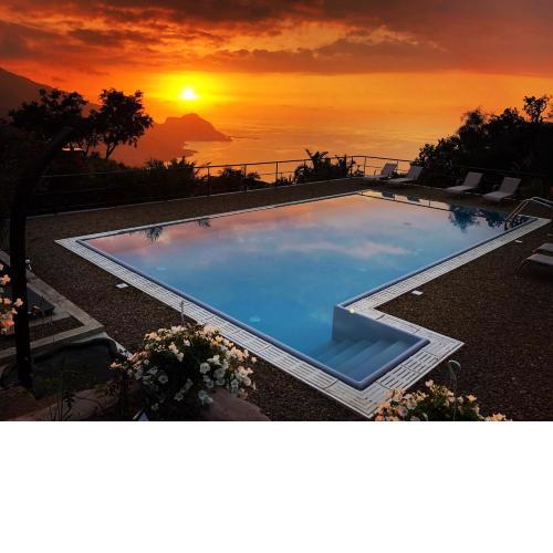 cefalù nest pool house terrace sea view
