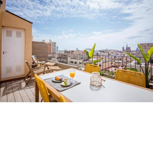 Central penthouse with terrace Placa Catalunya III