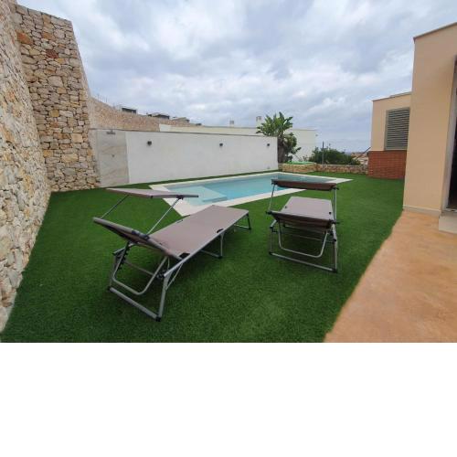 Chalet con piscina privada