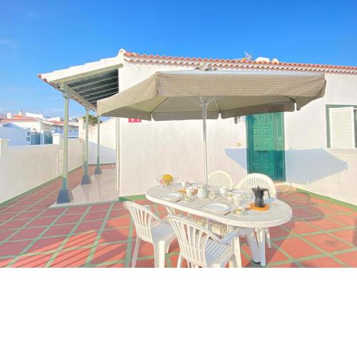 Chalet con terraza soleada