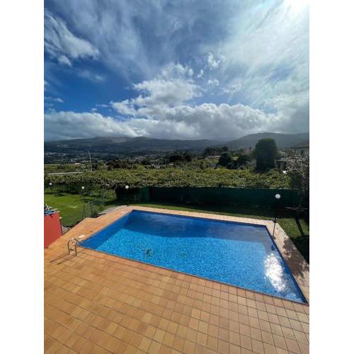 Chalet con vistas a Portugal