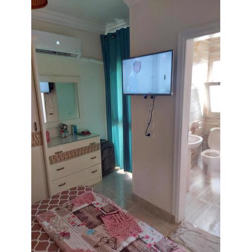 Chalet for rent at Stella Heights Sidi Abd Elrahman only three bedrooms
