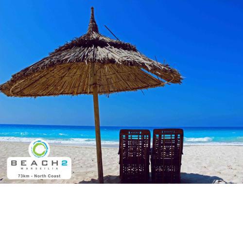 Chalet Marseille beach 2 north coast families only