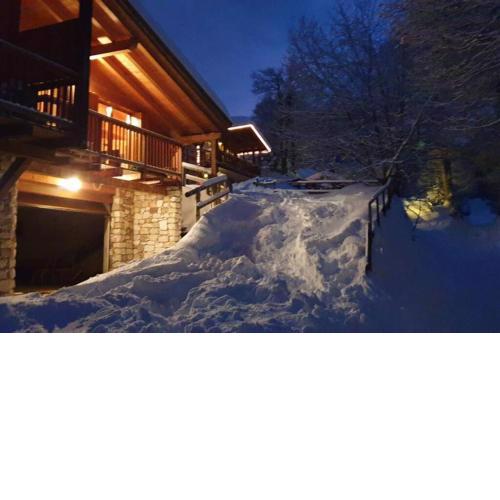 Chalet Masha e Orso sulle piste da sci Polsa di Brentonico