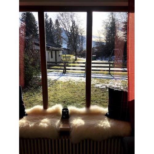 Chalet mit Blick auf das Kitzbühler Horn