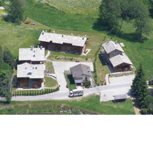Chalet village situated in a quiet area