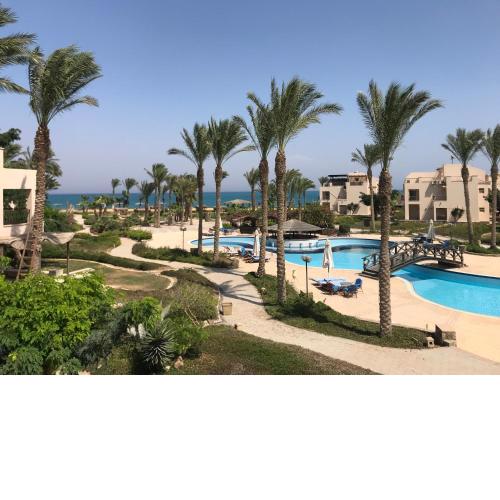 Chalet with Roof at Laguna Bay-Ain EL Sokhna