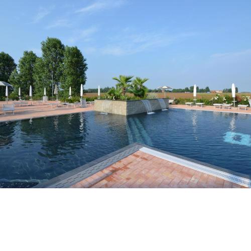 Characteristic apartment in Codigoro with pool and sauna