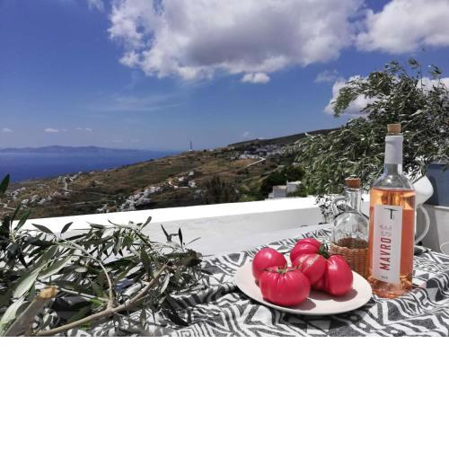 CHARMING 2BR Hilltop Serenity Suite, Lively Greek Village