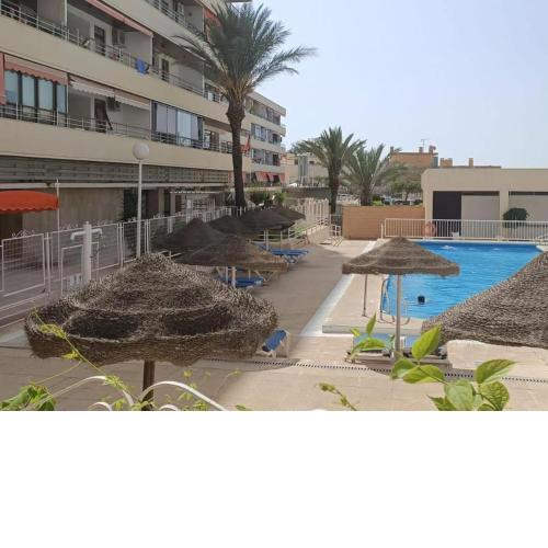Charming apartment in Torremolinos with shared pool