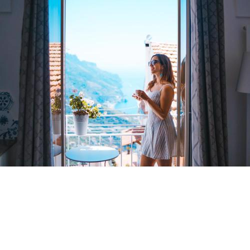 Chez Rosa - Cozy sea view openspace - 10mins from Belmond Caruso Ravello